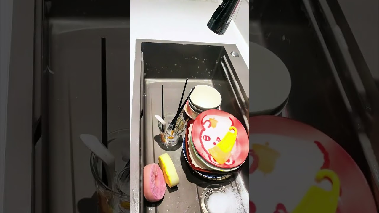 Transform Your Dishes: Nighttime Bowl Wash Unboxed Wash the Dishes Daily Life