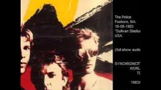 THE POLICE - Foxboro,MA 10-08-1983 