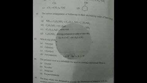 AMU B.Tech  Entrance Exam questions paper