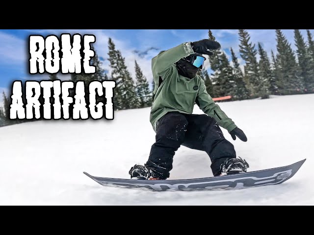 rome artifact snowboard 2020 2023 Ski Company The SinterStrong base makes it more accessible to big kickers in the park and the Carbon HotRods maximize pop Snowboards | Rome Snowboards
