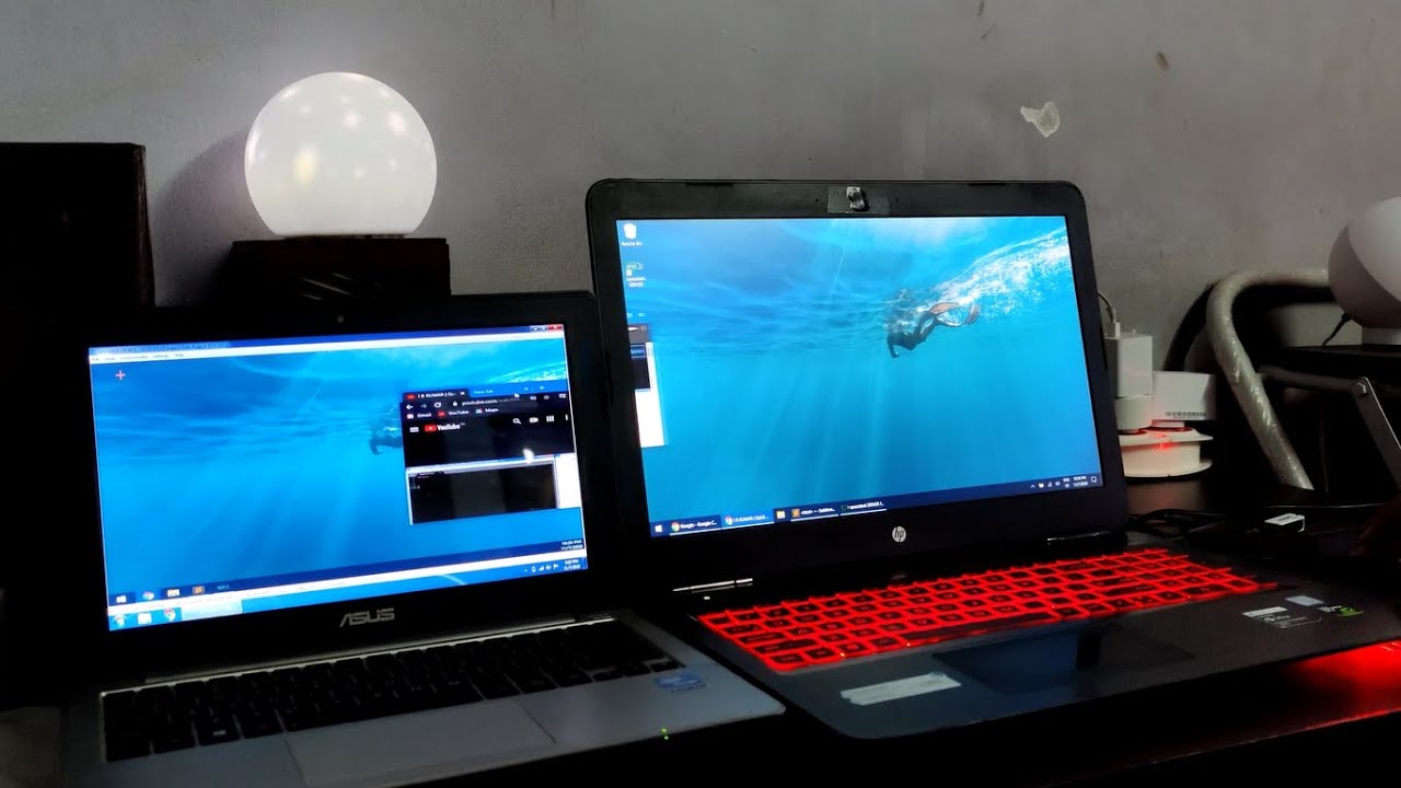 🔥🔥 Extend Computer Screen With Old Laptop Using Space desk YouTube