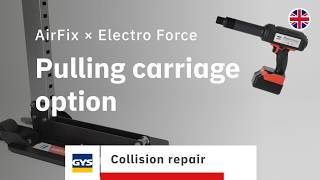 Airfix Draw Aligner × Electro Force - combine power and comfort with the pulling trolley!