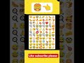 Find The Emoji 😮 #shortvideo #emoji #emojyfind #emojichallenge #reels #vairalvideo #emojiviral