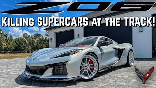 C8 Corvette Z06 BEATS the Porsche GT2RS, GT3RS, GT4RS, AND OTHER Supercars!