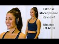 Wireless Fitness Microphone Review (KIMAFUN KM-G100-1 VS. Sennheiser), DIY Film Pro Quality Videos!