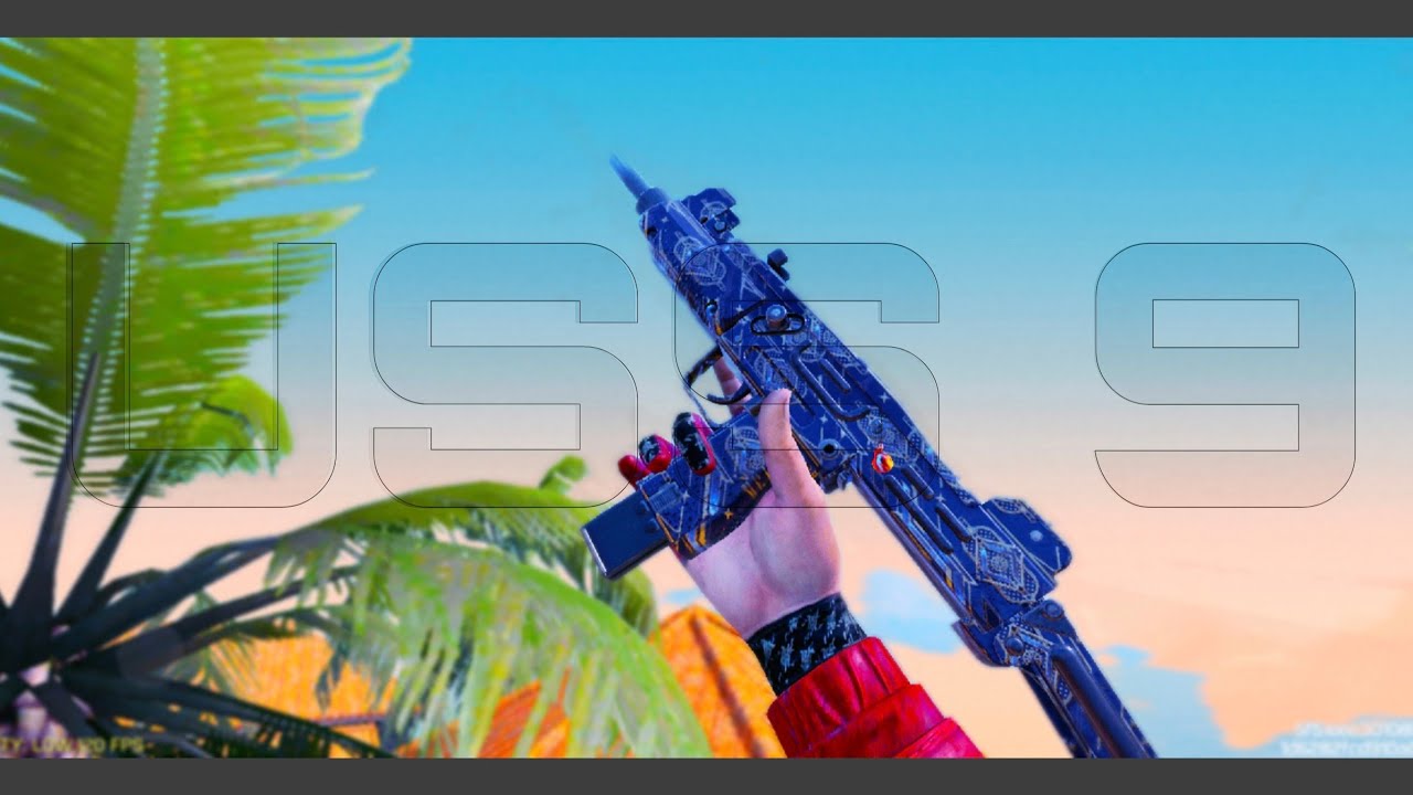 Codm New Gun USS-9 ( UZI) With all camos showcase. - YouTube