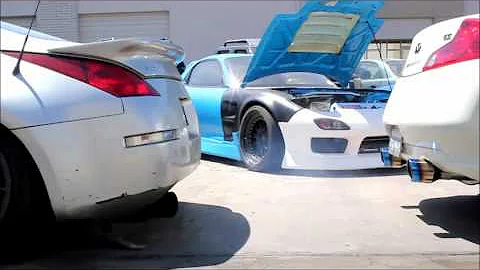 350z Straight Pipe Exhaust Vs G35 Invidia Gemini Exhaust Sounds