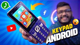 I Bought This CHEAP KEYPAD ANDROID Phone From Flipkart - BlackZone Winx 4G Review!!
