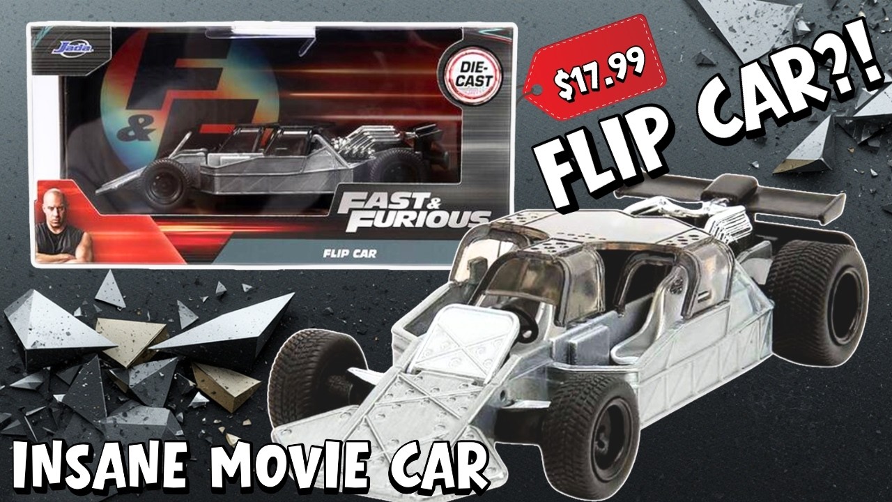 🔥 Удалось ли компании Jada Toys достойно воссоздать машинку-перевертыш из «Форсажа»?