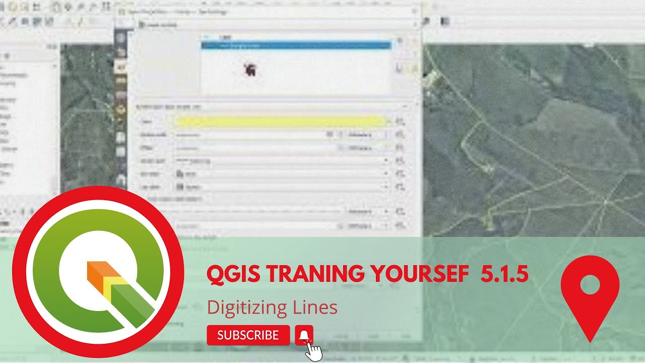 QGIS 5.1.5 : Digitizing Lines - YouTube