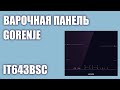 Индукционная варочная панель Gorenje IT643BSC