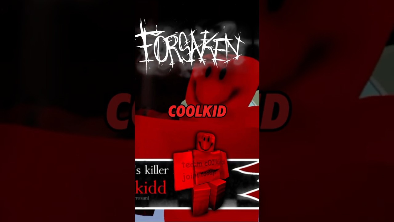 You’ll NEVER Believe Who C00lkidd Is In FORSAKEN #forsaken #forsakenroblox #roblox