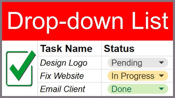 Een vervolgkeuzelijst maken in Google Sheets (gegevensvalidatie)