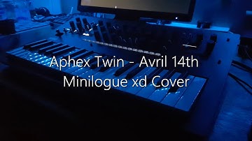 Aphex Twin - Avril 14th Minilogue xd Cover