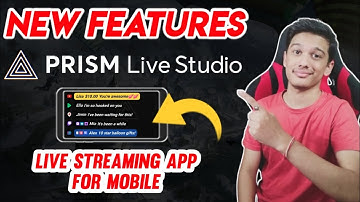 New Features In PRISM Live Studio | Perfect Live Streaming App For Mobile [Hindi]