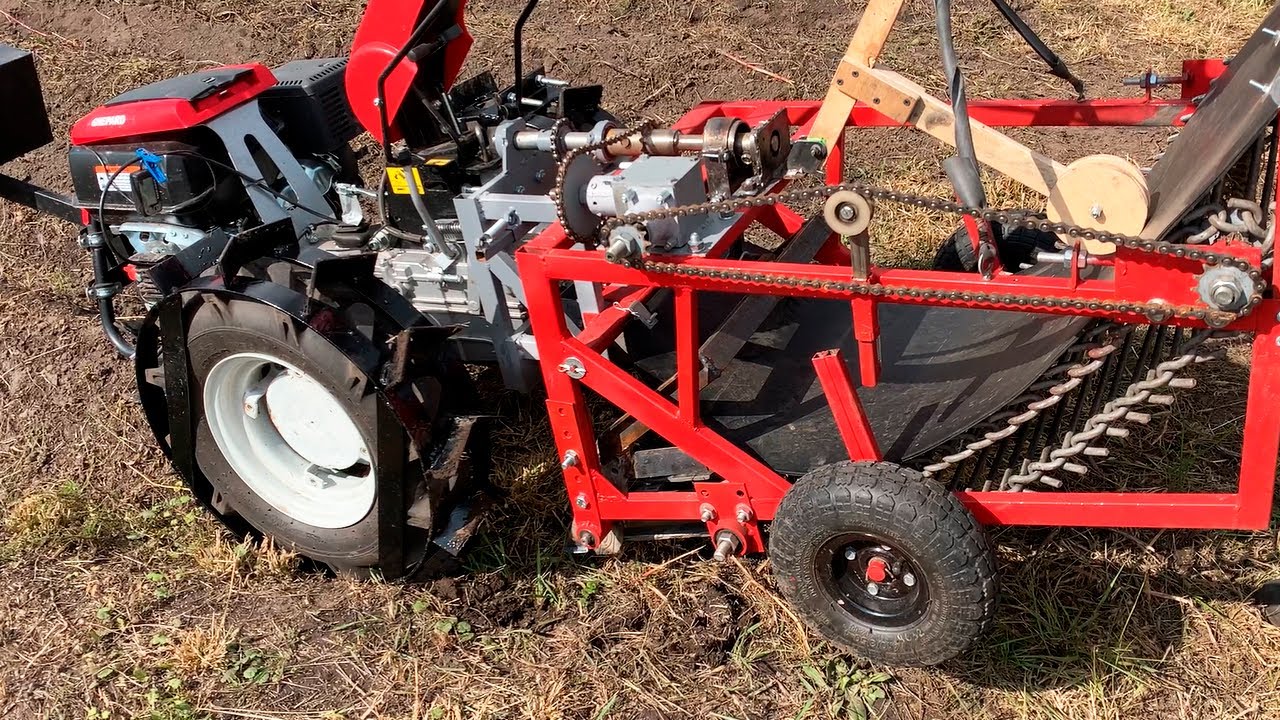 Картофелекопалка, которая не смогла...