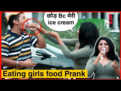 eating-girl's-food-prank-|-eating-stranger-girl's-food-prank-2019-|-pranks-in-india-|-karan-kotnala