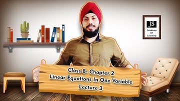 Class 8 Math Chapter 2|| Linear Equations in One Variable 03 || Exercise 2.3 Complete Solved.