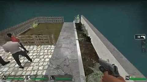 Very start of my house, L4D authoring tools