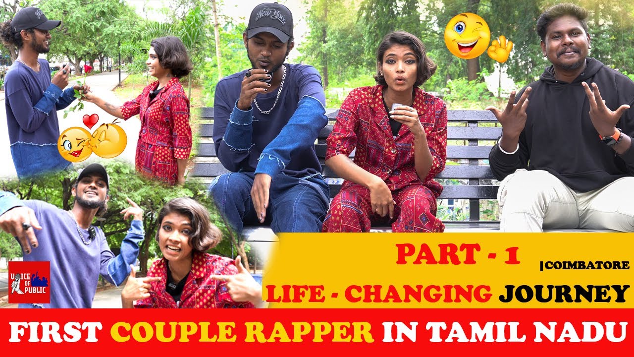 First Tamil Couple Rapper | Heart touching Story - Female Rapper ...