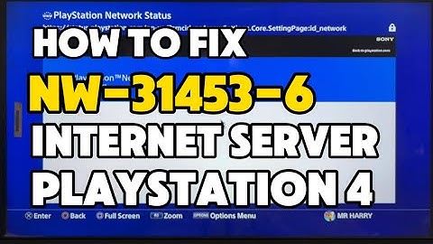 How To Fix PS4 NW-31453-6 The Connection with Server is unstable