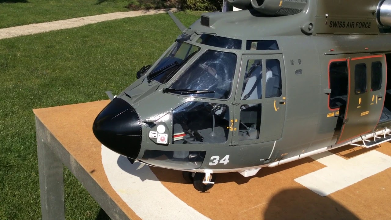 Super Puma Cougar Air Force. RC -