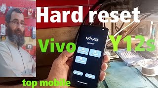 طريقة فورمات وازالة رمز أجهزة فيفو. Vivo y12s Hard reset