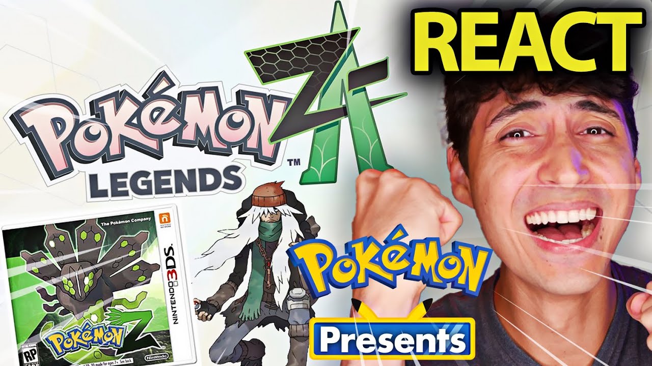 REACT TO A DIRECT POKÉMON SHOW WITH THE NEW GAME ANNOUNCED