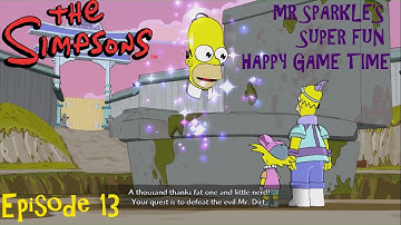The Simpsons Game (Co-op) - Part 13 - Mr Sparkle