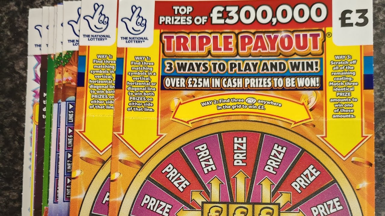 mix £3 scratch cards £24 in play