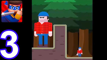 Mr Ninja - Slicey Puzzles  - Gameplay Walkthrough Part 3 (iOS, Android)