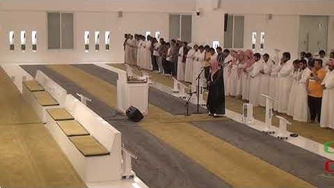 فجر يوم الجمعة ١٤/١/١٤٤١ بدايت سورة الانسان للشيخ ناصر القطامي