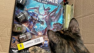 видео: Залетаю в миниатюры! Распаковка Warhammer 40.000 Introductory set, краски, инструменты. картинка: Залетаю в миниатюры! Распаковка Warhammer 40.000 Introductory set, краски, инструменты.