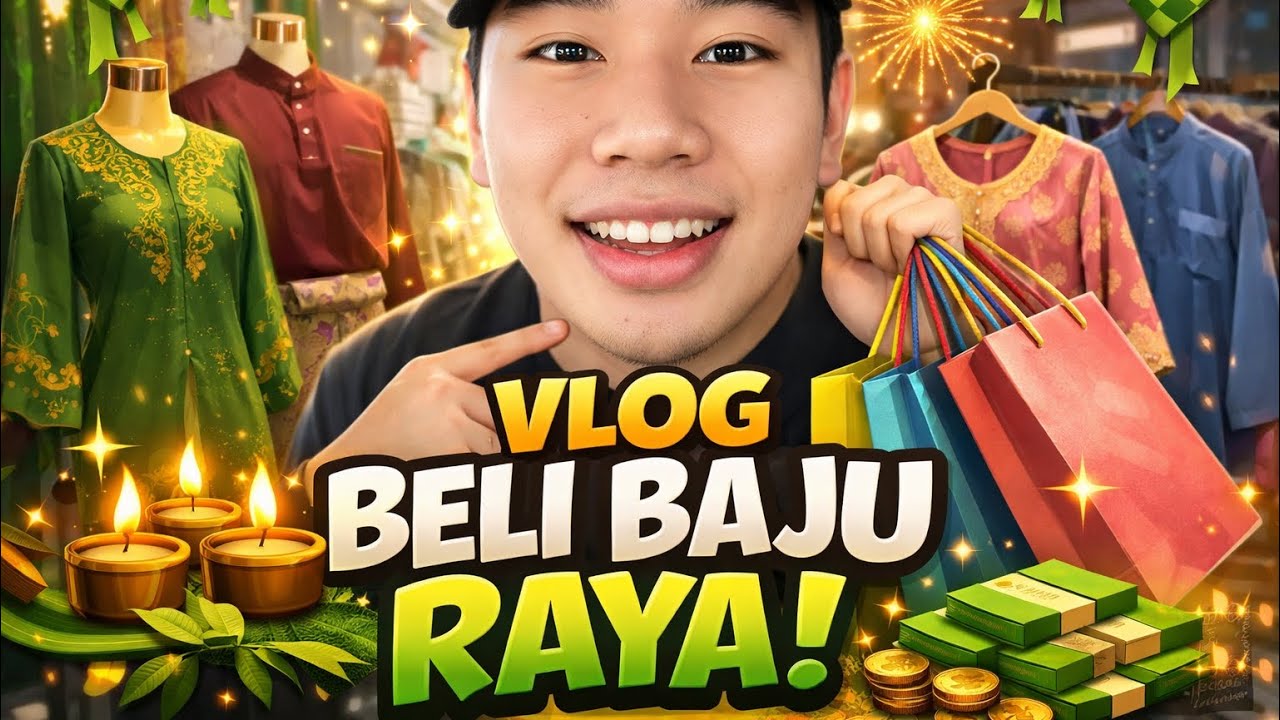 VLOG : BELI BAJU RAYA 2026
