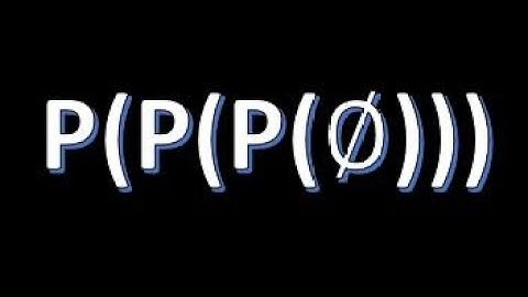 Power Set of Empty Set