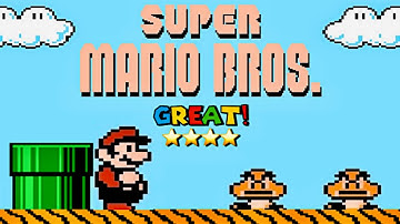 Super Mario Bros.1 with SMB3 GFX|Review & Playthrough|SMB1 ROM Hack