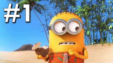 Minions Paradise Walkthrough #1 Android iOS Gameplay mobile game. Best apps for kids