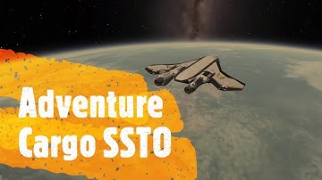 Kerbal Space Program RSS-RO Adventure class SSTO