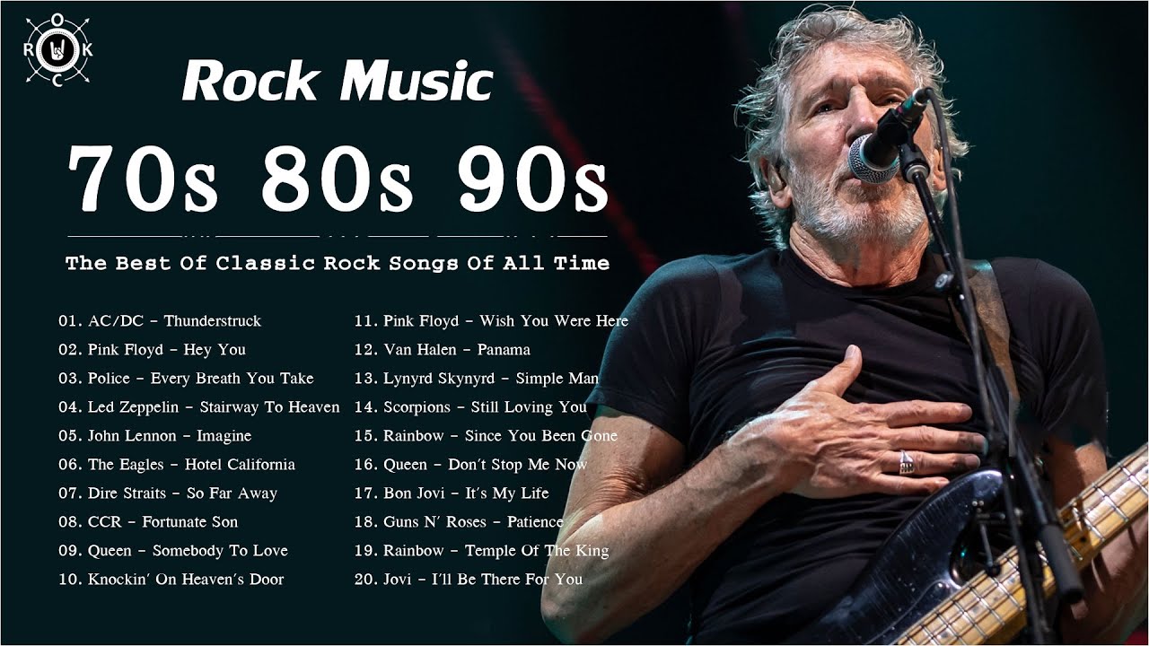 70s 80s And 90s Rock Music The Best Of Classic Rock Songs Of All Time 