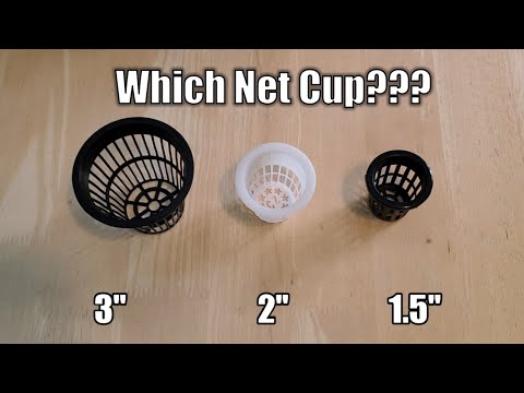 Choosing A Net Cup For Hydroponics