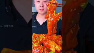 🔥 Giant Spicy Pork Trotter Mukbang! 🐷🌶️