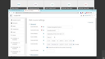 Course Enrollment and External Database Connectivity in Moodle LMS by Mr. Uttam Singh Bist