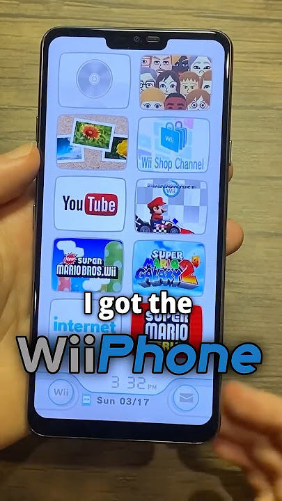 I Got the Wii Phone!