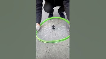 how to correct the bent rim of CDH GT-2C 29 Inch Bike to be normal