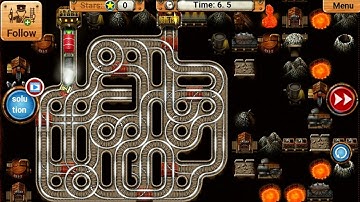 Rail Maze 2 Interesting Gameplay - Train Puzzle Game - Android Gameplay #1962