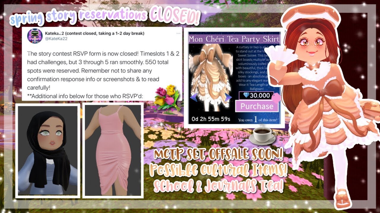 MON CHÉRI SET OFFSALE SOON! New Cultural Items? Story Reservations