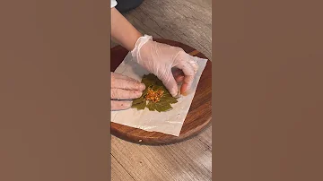 لف ورق العنب بسرعه الصااروخ كانت غيبه عننا فين الفكره دي من زمان طبخ وصفات تجربه اكسبلور 