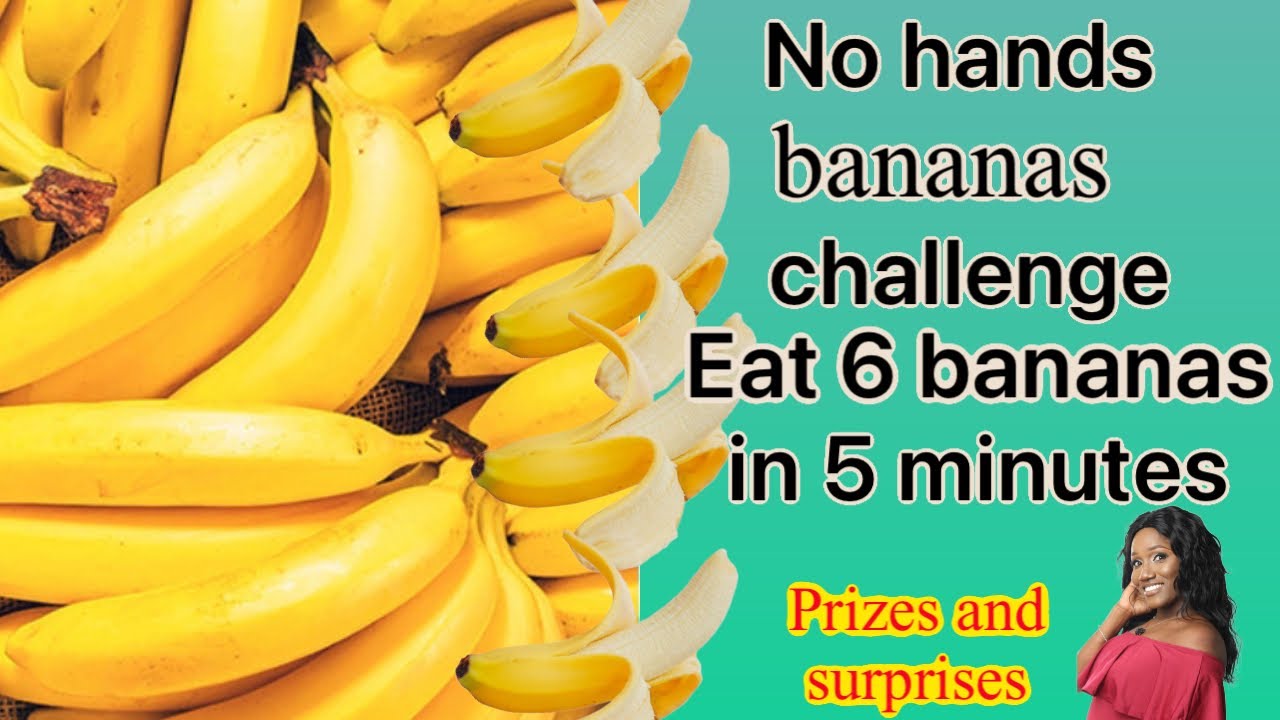 No hands bananas challenge YouTube
