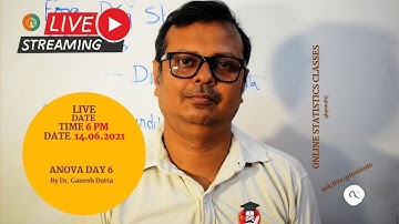 Anova day 6 #statistics  #computerscience  statistics online live classes