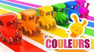 Apprendre les couleurs avec les trains - Chansons et comptines Titounis